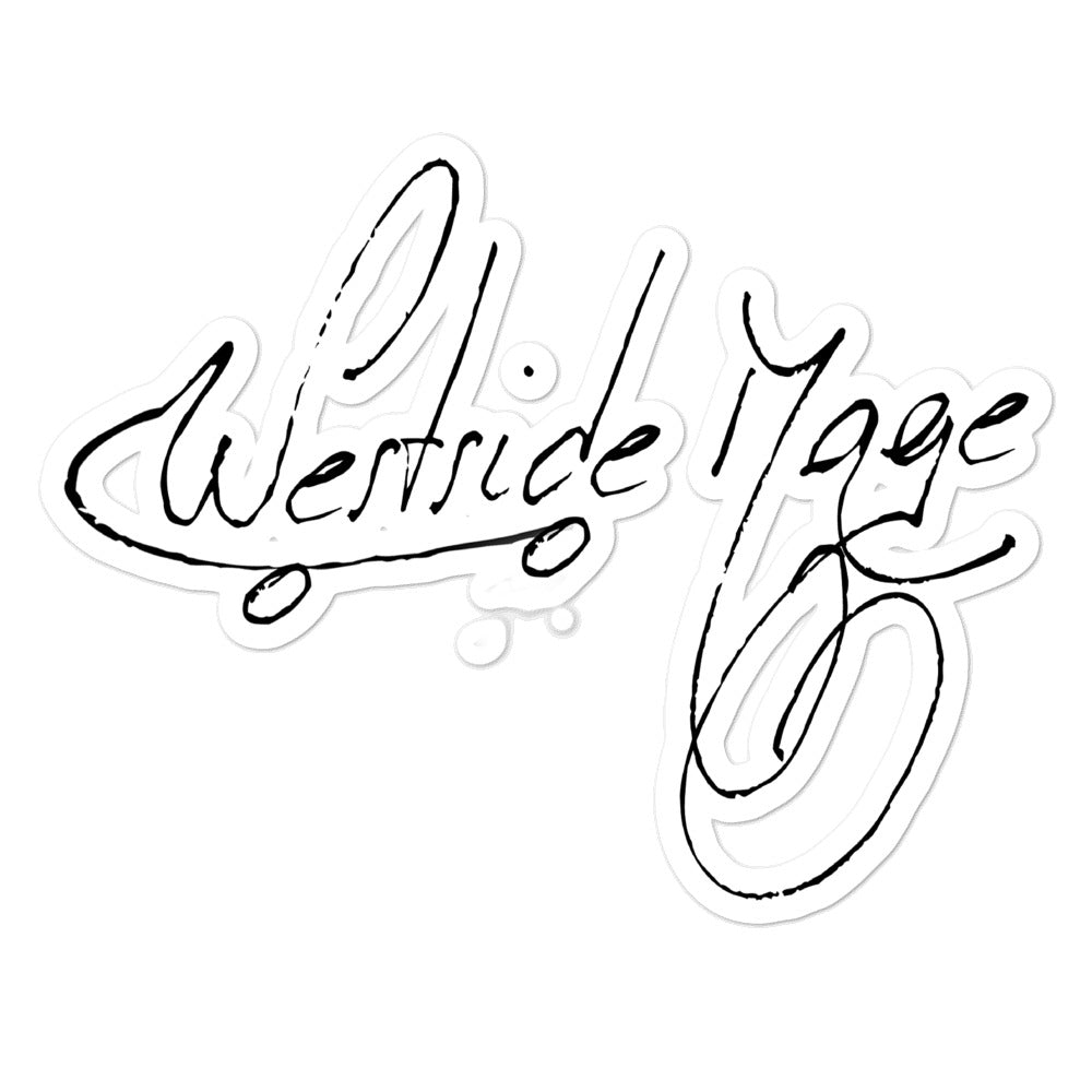 Bubble-free stickers