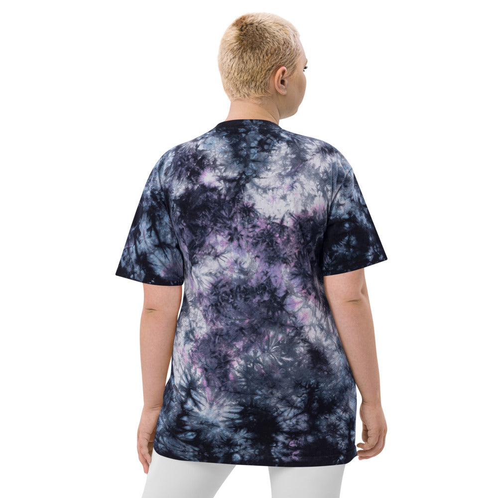 Golden Mage Oversized tie-dye t-shirt