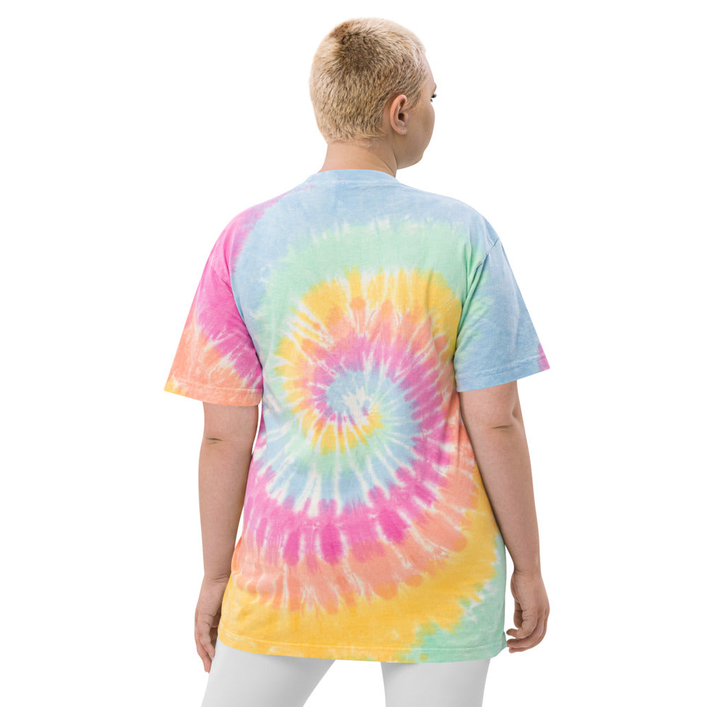 Golden Mage Oversized tie-dye t-shirt