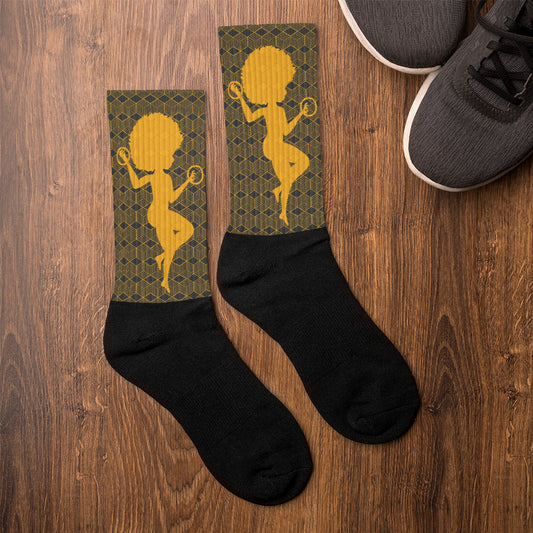 Golden Mage Socks