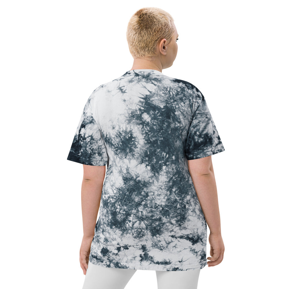 Golden Mage Oversized tie-dye t-shirt