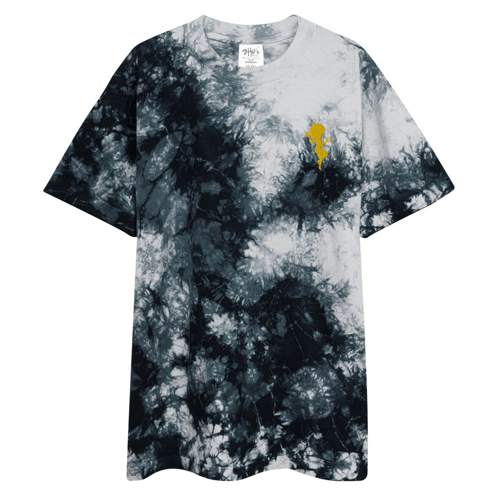 Golden Mage Oversized tie-dye t-shirt