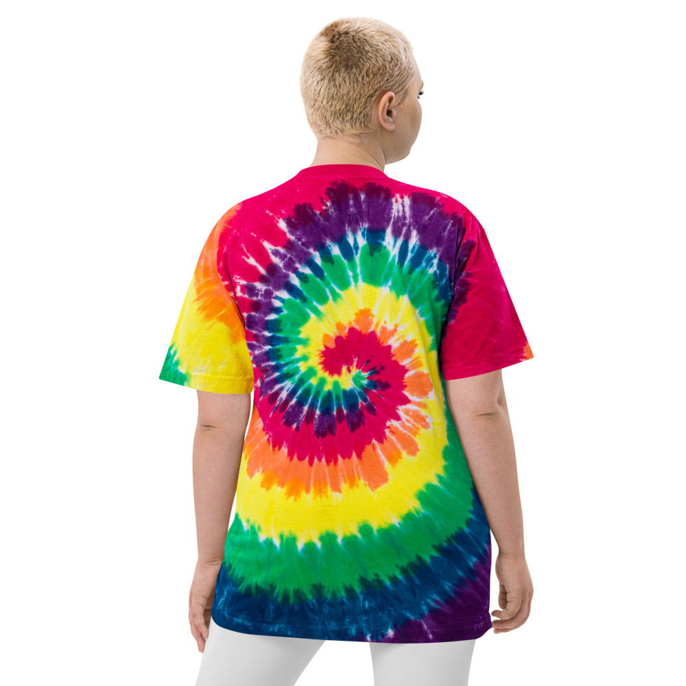 Golden Mage Oversized tie-dye t-shirt