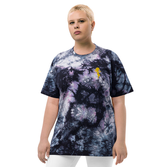 Golden Mage Oversized tie-dye t-shirt