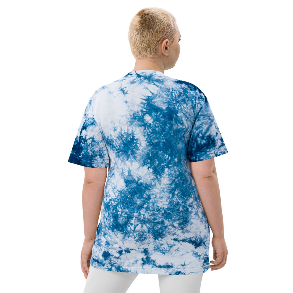 Golden Mage Oversized tie-dye t-shirt
